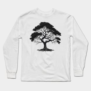 Lahaina Banyan Tree in Hawaii Long Sleeve T-Shirt